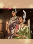 Pure Tissue Silk with Paithani Zari Weave