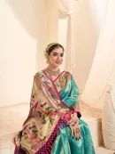 Elegant  Paithani Tissue Silk Saree