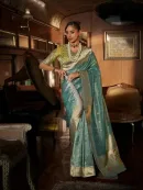 Pure Tissue Silk with Paithani Zari Weave