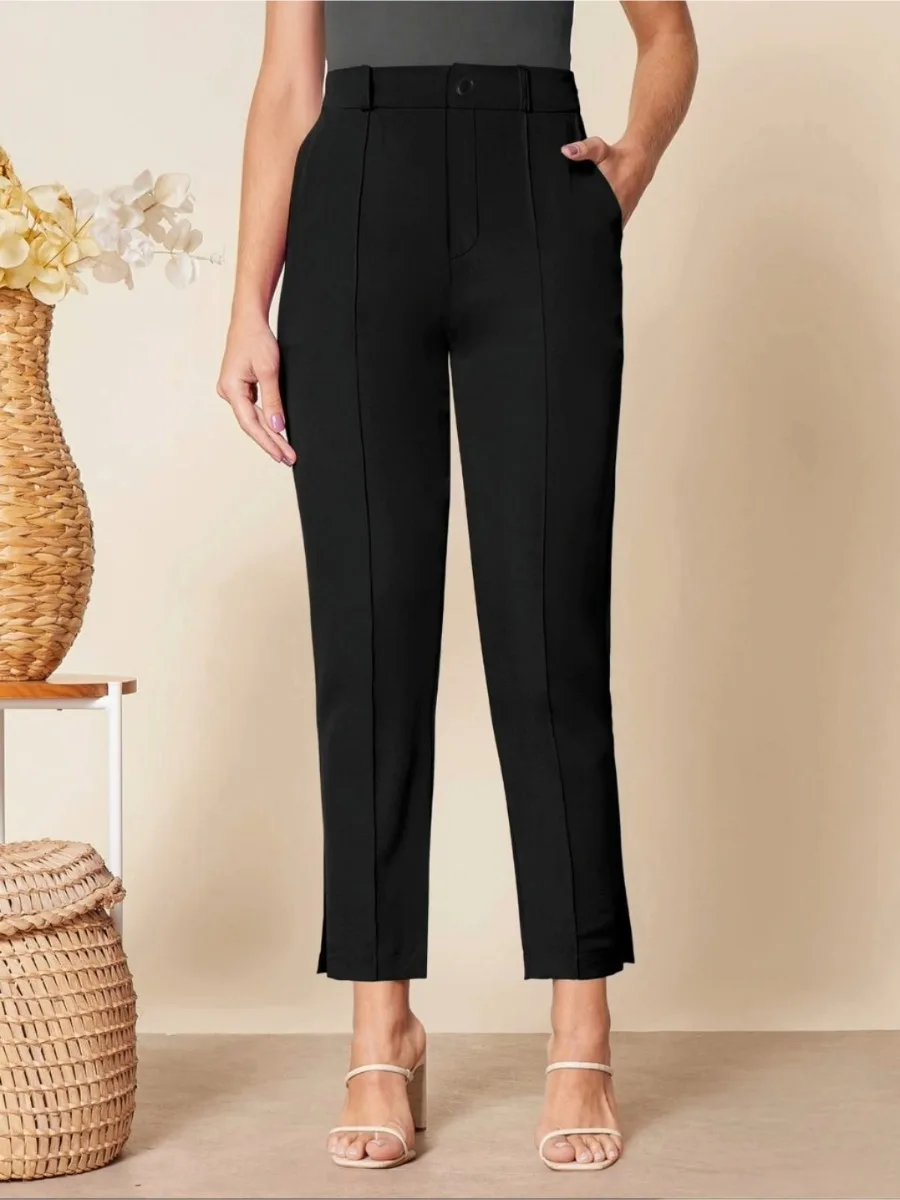 Knit Ankle-Length Pants - Image 2
