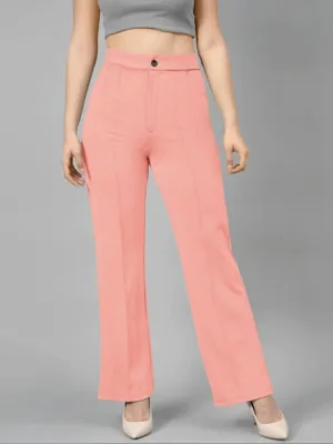 High-Rise Wide-Leg Trousers