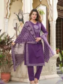 Premium Cotton Printed Kurta Set with Dupatta