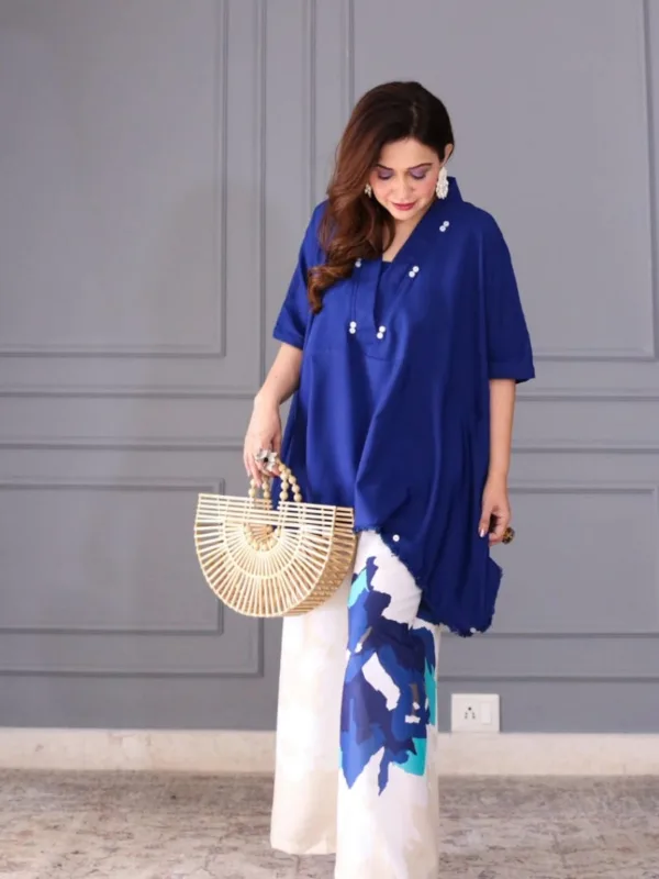 Bold Bloom Kaftan Co-ord Set - Image 2