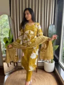 Graceful Threads – Jaipuri Cotton Embroidered Kurti Set