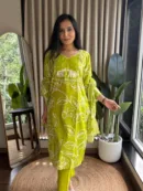 Graceful Threads – Jaipuri Cotton Embroidered Kurti Set