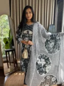 Graceful Threads – Jaipuri Cotton Embroidered Kurti Set