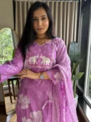 Graceful Threads – Jaipuri Cotton Embroidered Kurti Set