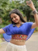 Kutchi Leheriya Royale Lehenga Choli Set
