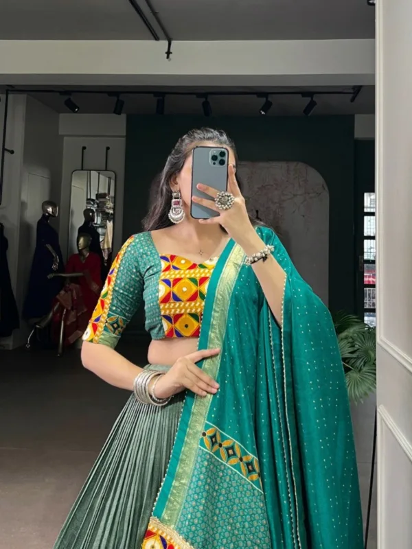 Heritage Gamthi Glow – Tasar Silk Collection - Image 9