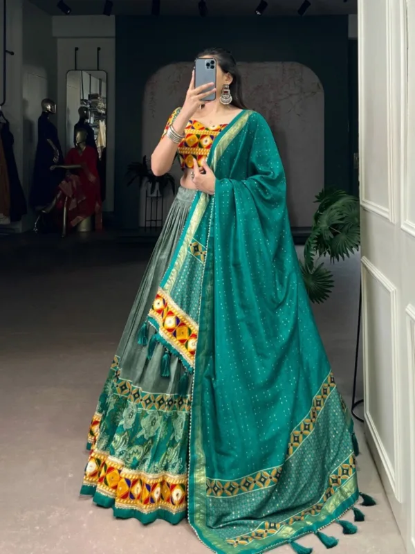 Heritage Gamthi Glow – Tasar Silk Collection - Image 8