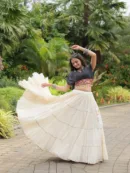 Kutchi Leheriya Royale Lehenga Choli Set