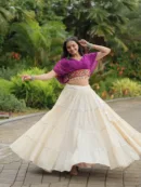 Kutchi Leheriya Royale Lehenga Choli Set