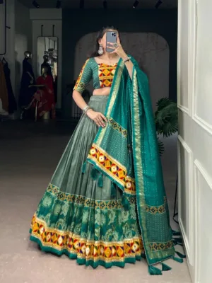 Heritage Gamthi Glow – Tasar Silk Collection