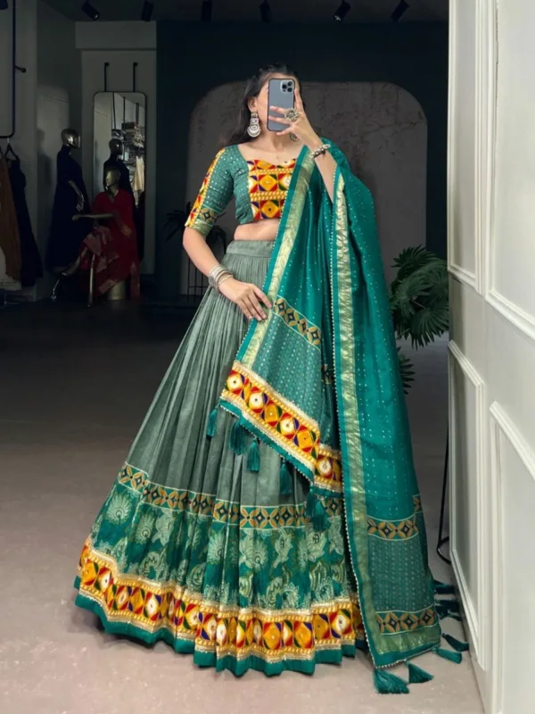 Heritage Gamthi Glow – Tasar Silk Collection