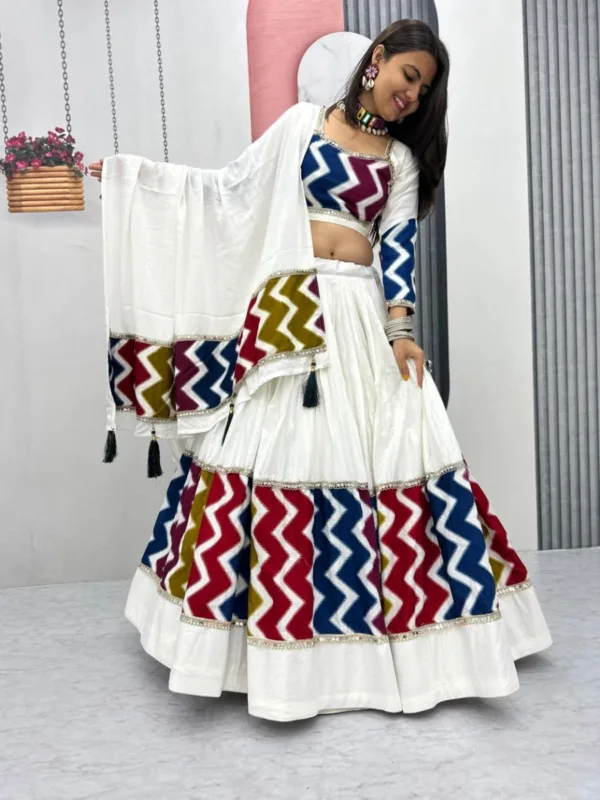 Navratri Special Pure Cotton Lehenga Choli - Image 13