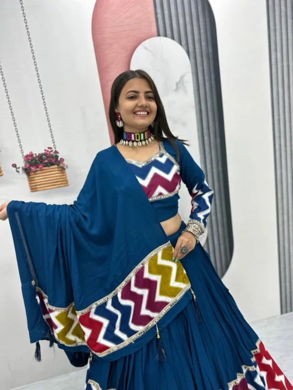 Navratri Special Pure Cotton Lehenga Choli - Image 4