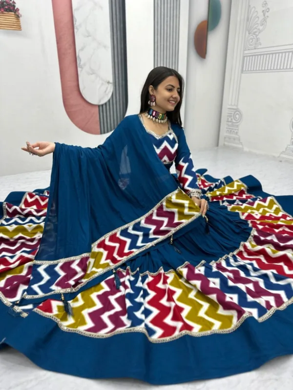 Navratri Special Pure Cotton Lehenga Choli - Image 3