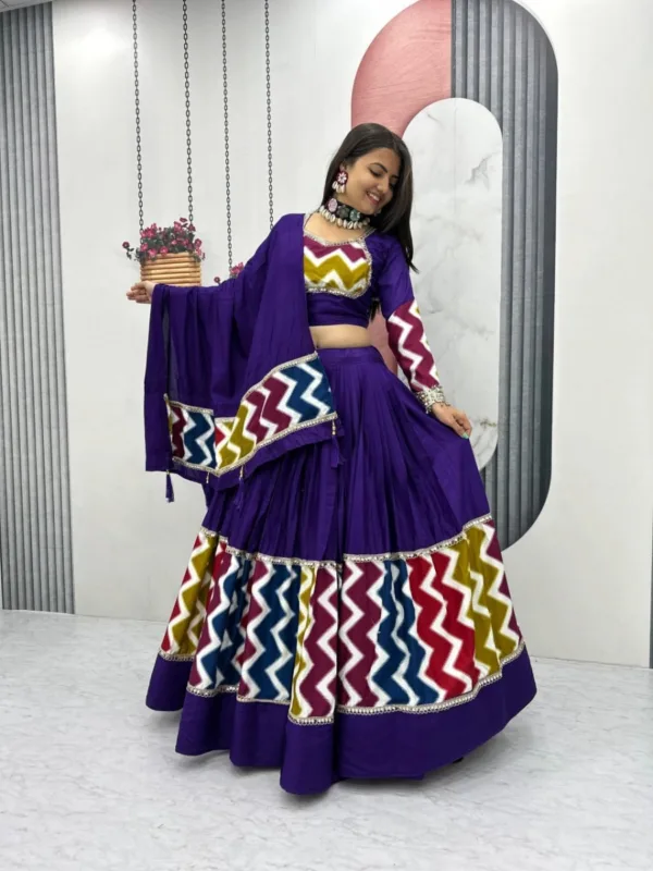 Navratri Special Pure Cotton Lehenga Choli - Image 10