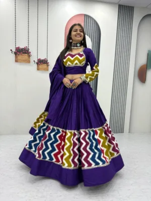 Navratri Special Pure Cotton Lehenga Choli