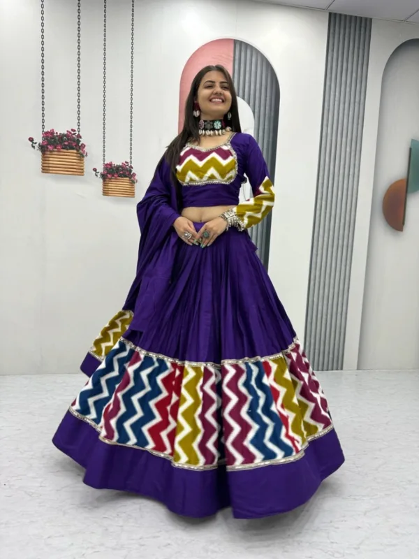 Navratri Special Pure Cotton Lehenga Choli