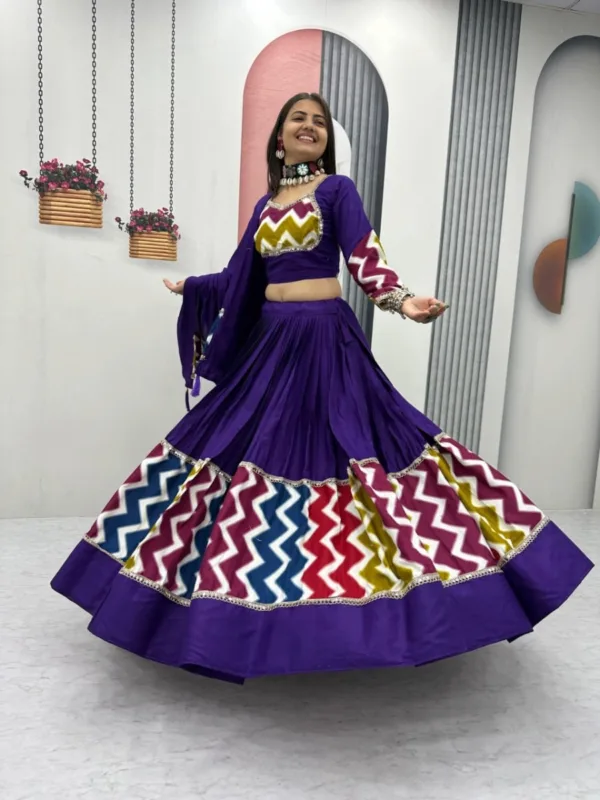 Navratri Special Pure Cotton Lehenga Choli - Image 8