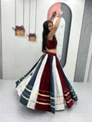 Gamathi Work Real Mirror Lehenga Choli Set